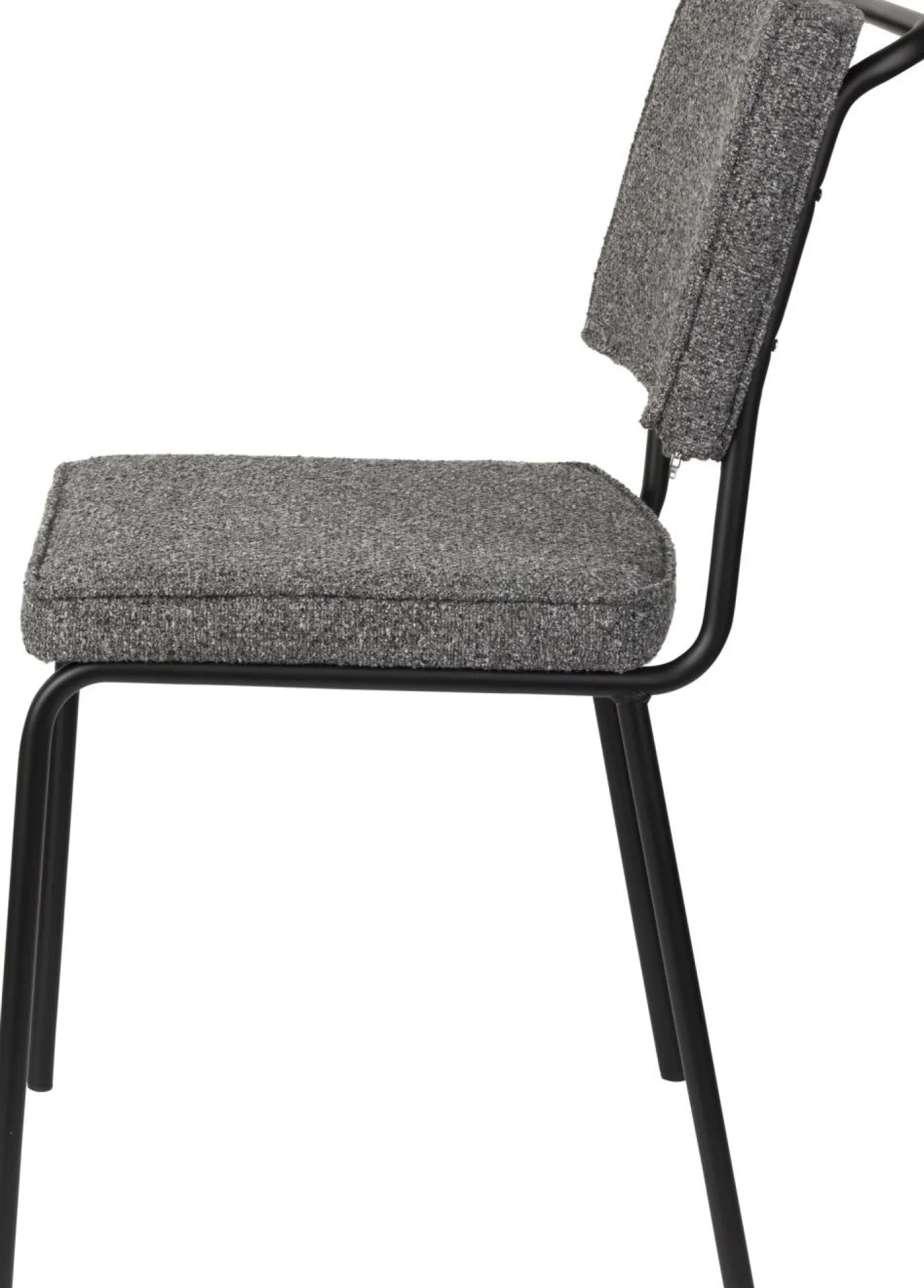 Hot Zuiver Buddy (set van 2) Eetkamerstoel Zwart, Antraciet