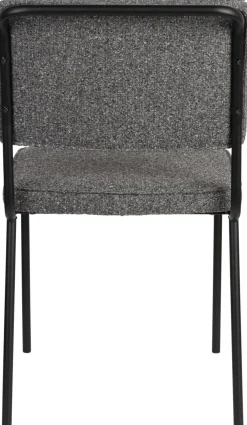 Hot Zuiver Buddy (set van 2) Eetkamerstoel Zwart, Antraciet