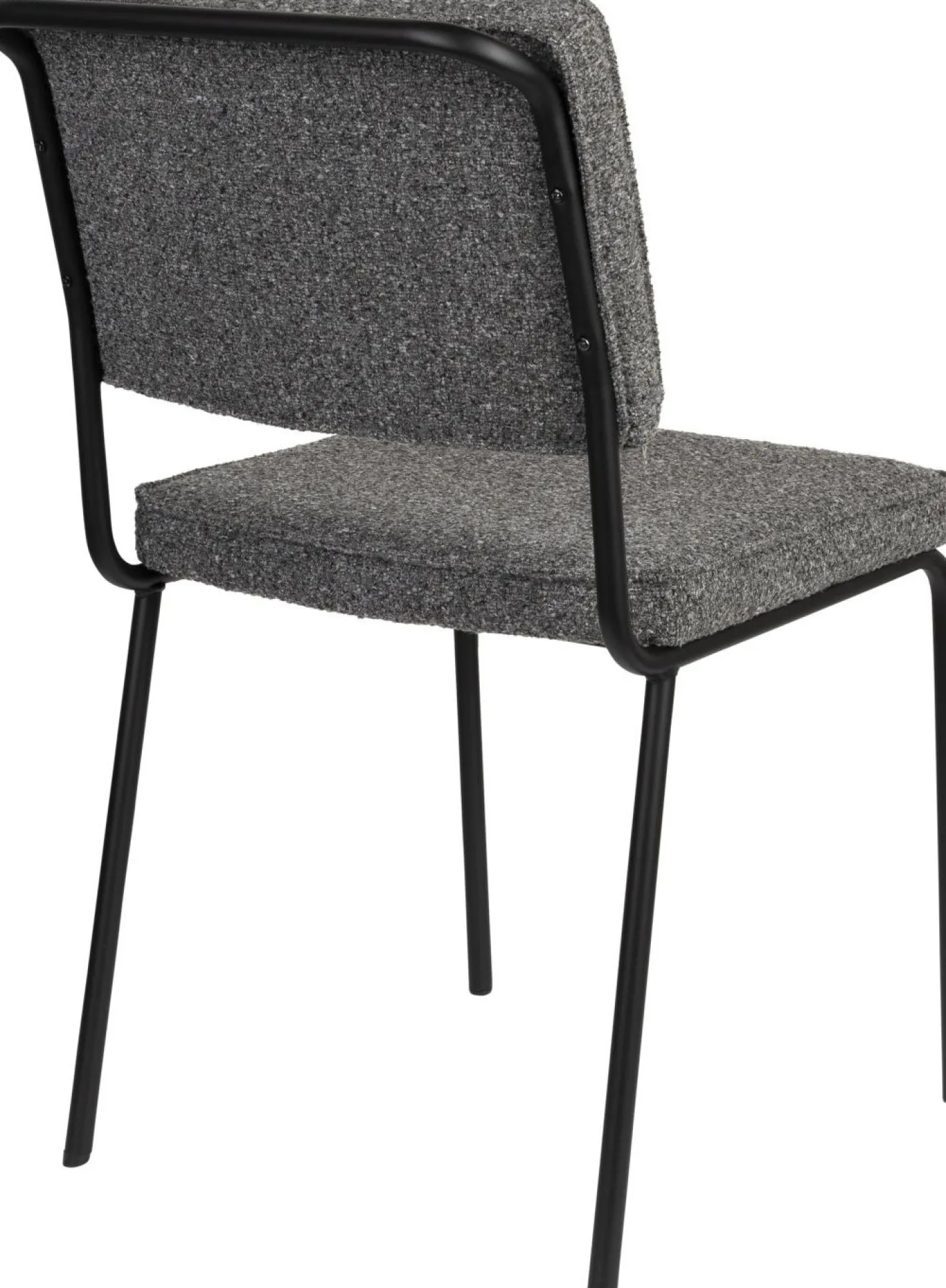 Hot Zuiver Buddy (set van 2) Eetkamerstoel Zwart, Antraciet