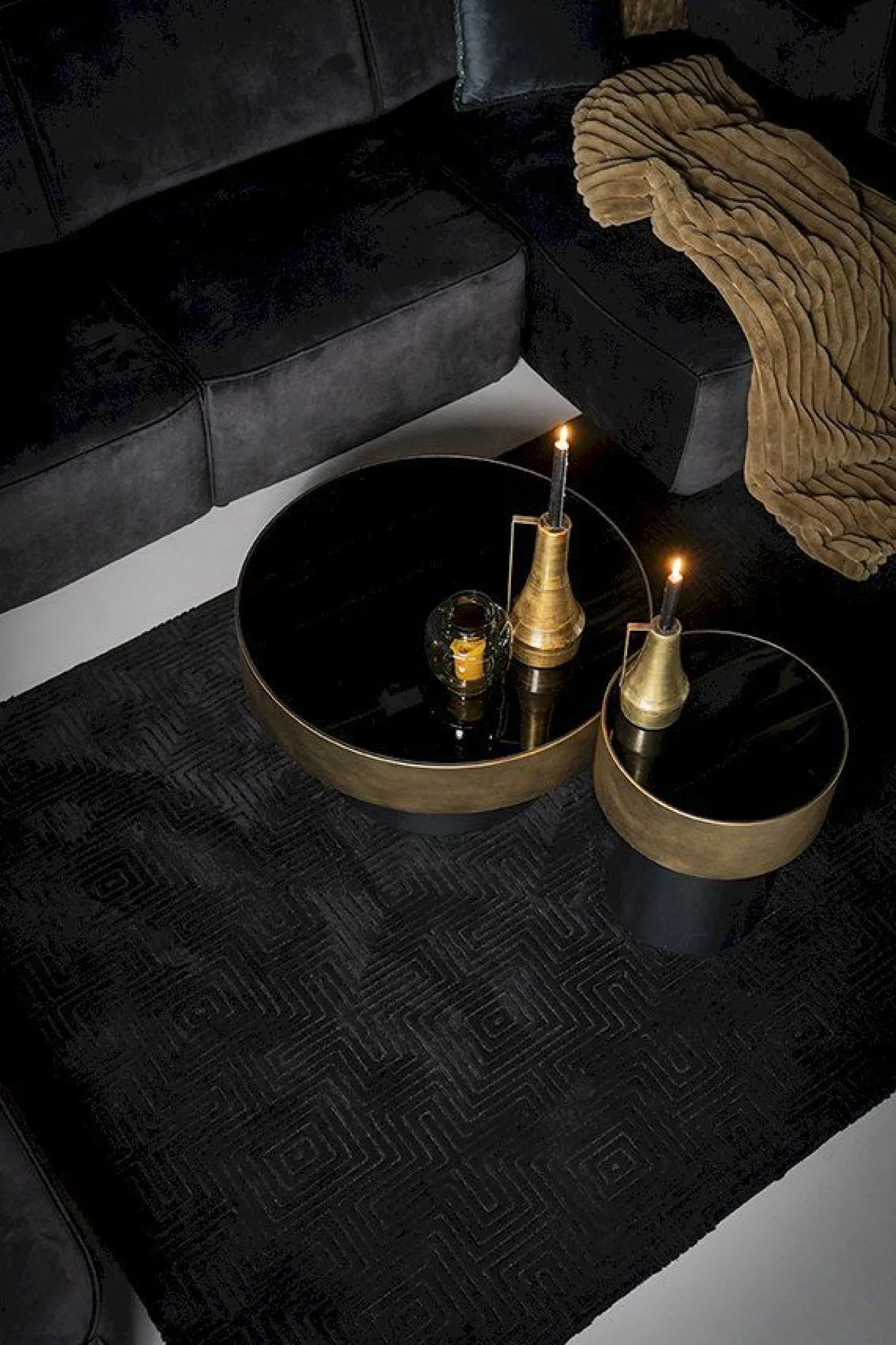 Discount By Boo Bunga Bijzettafel Goud, Zwart