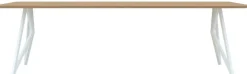 Discount Studio HENK Butterfly White Eettafel Naturel