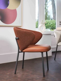 Discount Bert Plantagie Calix Four Eetkamerstoel Bronze