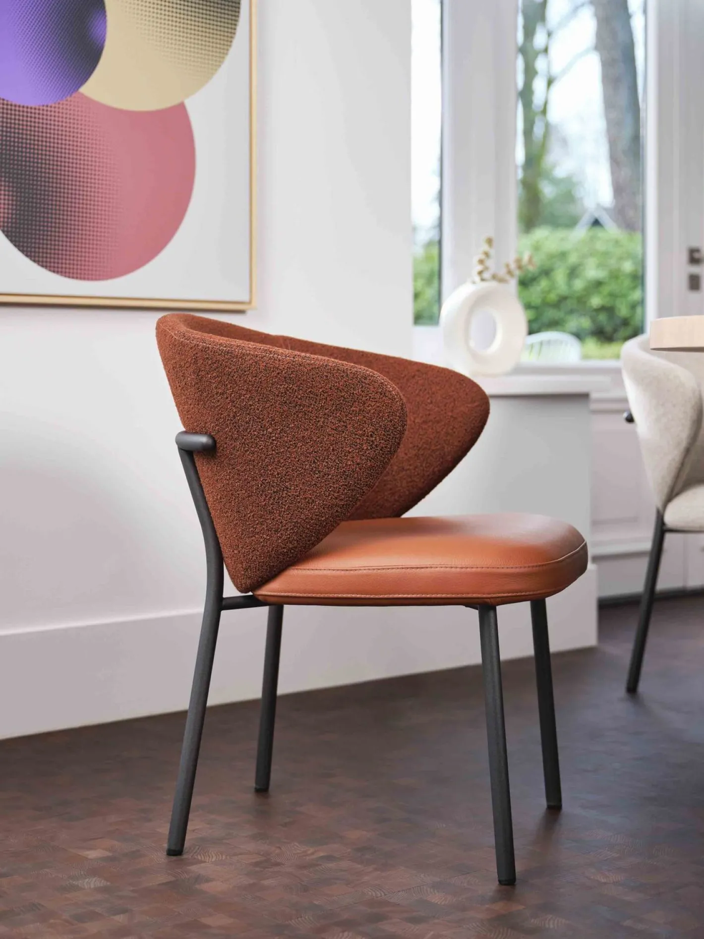 Discount Bert Plantagie Calix Four Eetkamerstoel Bronze