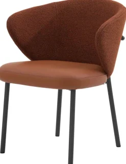 Discount Bert Plantagie Calix Four Eetkamerstoel Bronze
