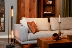 Clearance Lucide Calixt Vloerlamp Zwart