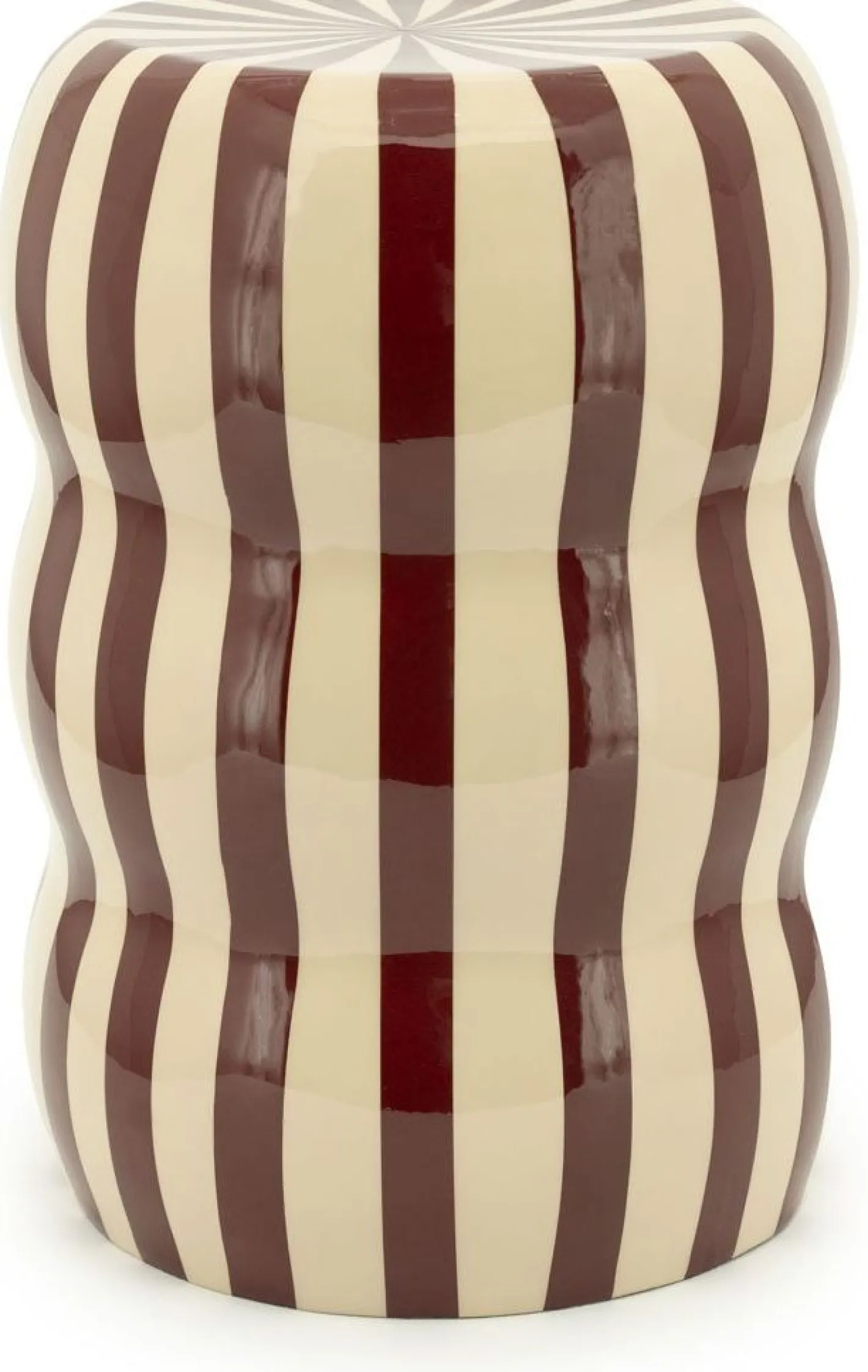 Hot By Boo Candice Bijzettafel Beige, Burgundy