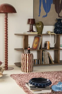 Hot By Boo Candice Bijzettafel Beige, Burgundy