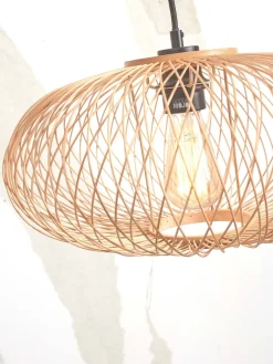 Discount Good&Mojo Cango S Vloerlamp White, Natural, Grey