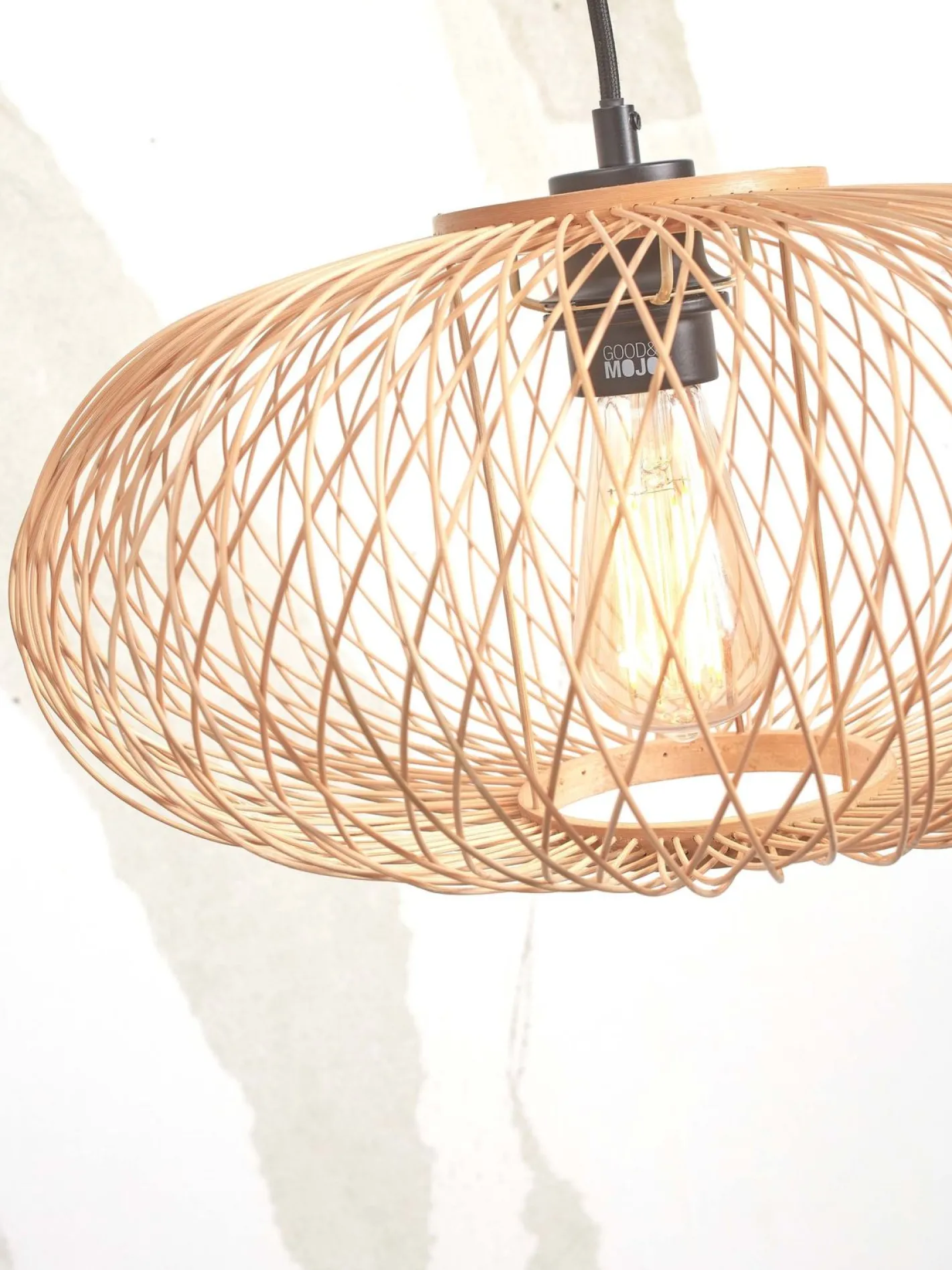 Discount Good&Mojo Cango S Vloerlamp White, Natural, Grey