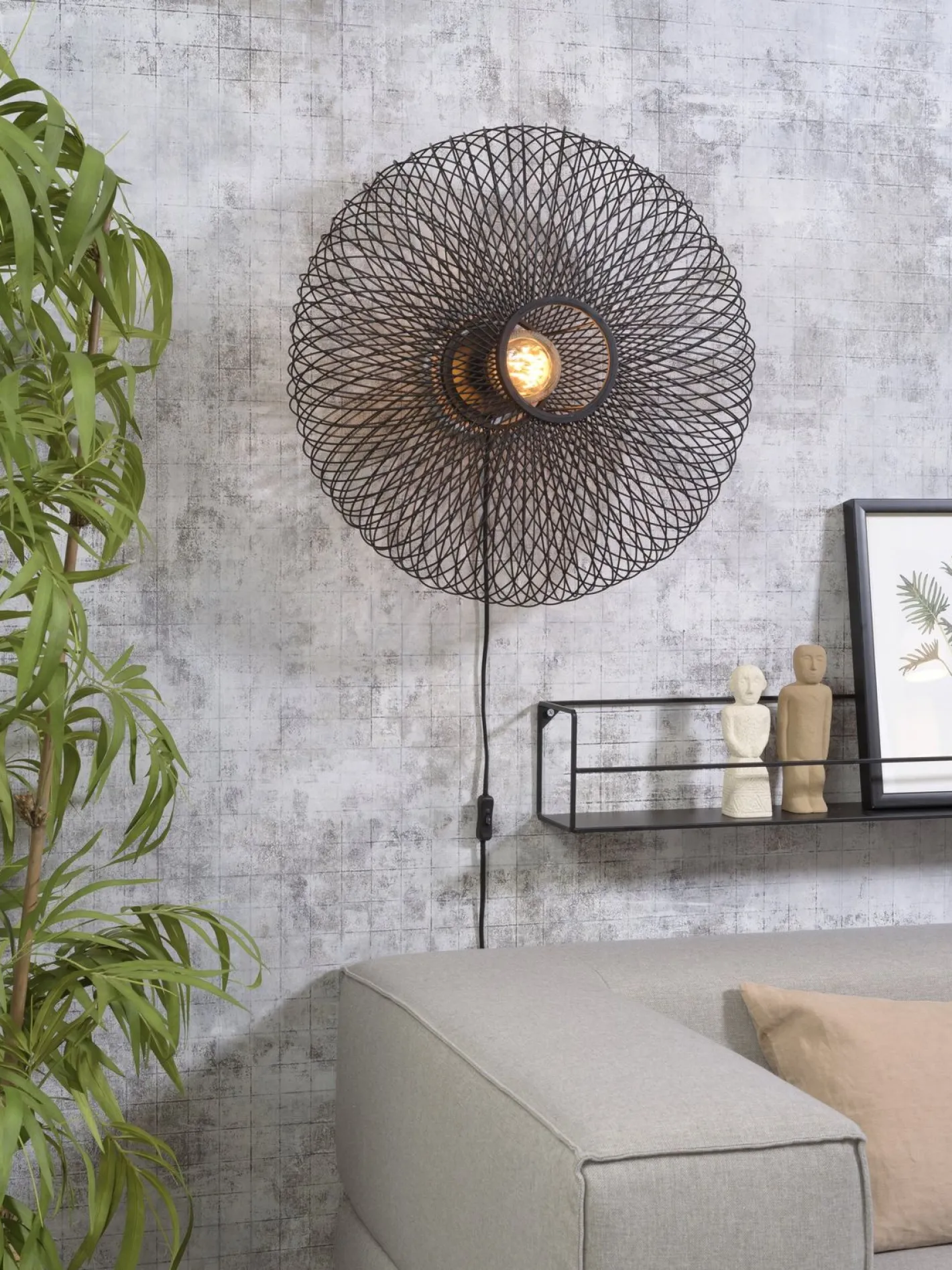 New Good&Mojo Cango Wandlamp Black