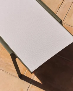 Hot Kave Home Capraia Ligstoel Groen, Wit
