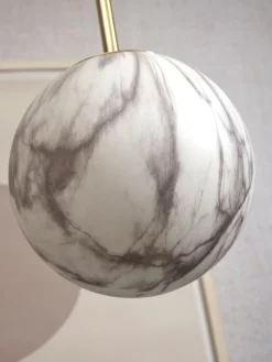 Discount It's about RoMi Carrara Bol Hanglamp White marble, Gold