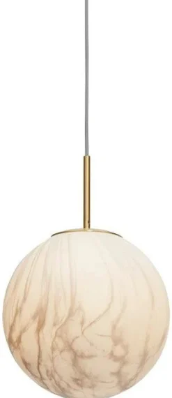 Clearance It's about RoMi Carrara Bol Hanglamp White marble, Gold