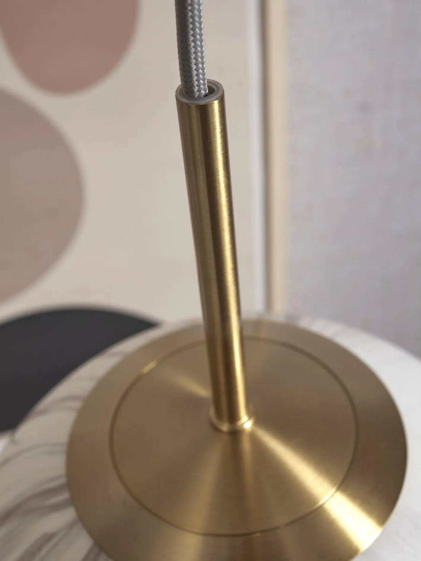 Sale It's about RoMi Carrara Hanglamp White marble, Gold