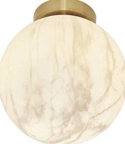 Hot It's about RoMi Carrara Plafondlamp White marble, Gold