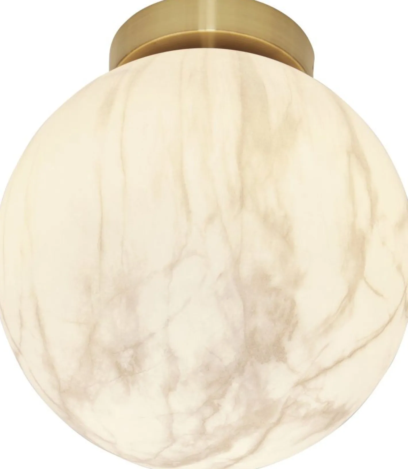 Hot It's about RoMi Carrara Plafondlamp White marble, Gold