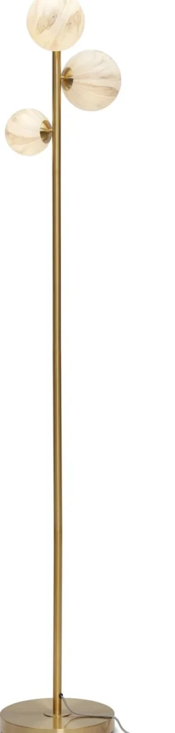 Hot It's about RoMi Carrara Vloerlamp White marble, Gold