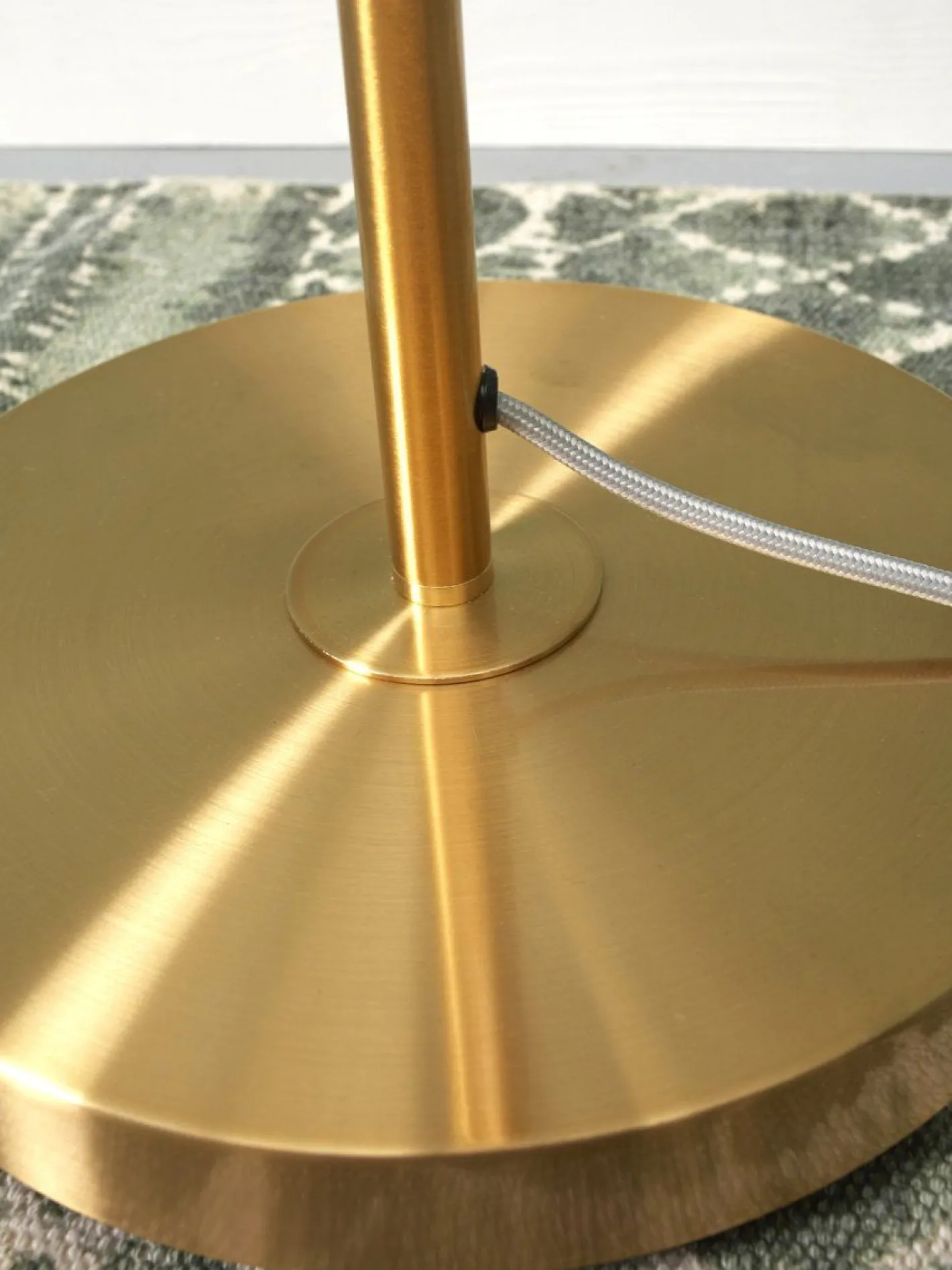 Hot It's about RoMi Carrara Vloerlamp White marble, Gold