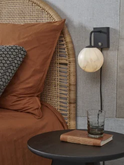 Online It's about RoMi Carrara Wandlamp White marble, Black
