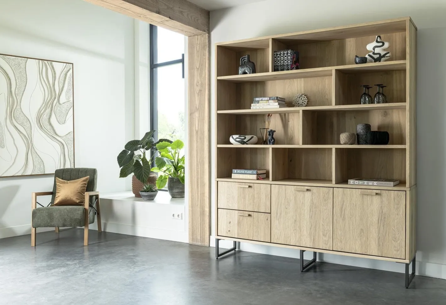 Outlet Henders en Hazel Castello Buffetkast Naturel