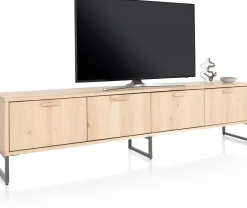 Clearance Henders en Hazel Castello Lowboard Naturel, Grafiet