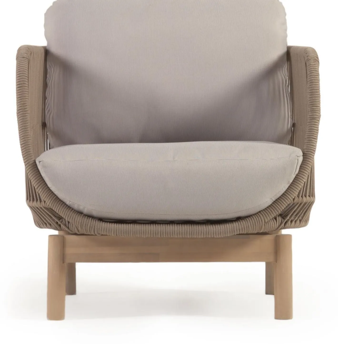 Discount Kave Home Catalina Tuinstoel Beige, Bruin