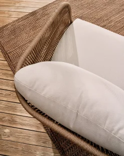 Discount Kave Home Catalina Tuinstoel Beige, Bruin