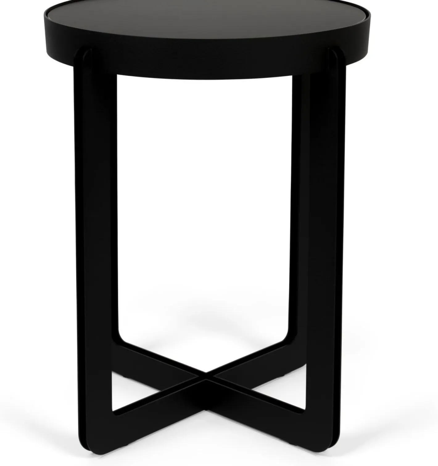 Clearance Zuiver Centre S Bijzettafel Zwart
