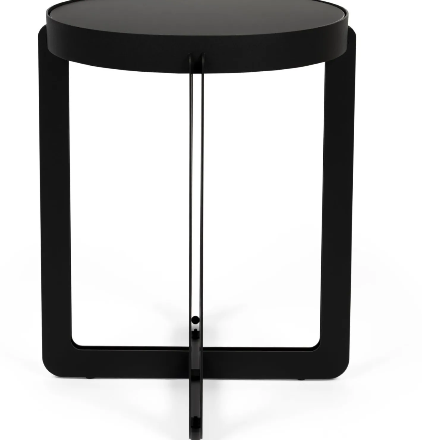 Clearance Zuiver Centre S Bijzettafel Zwart