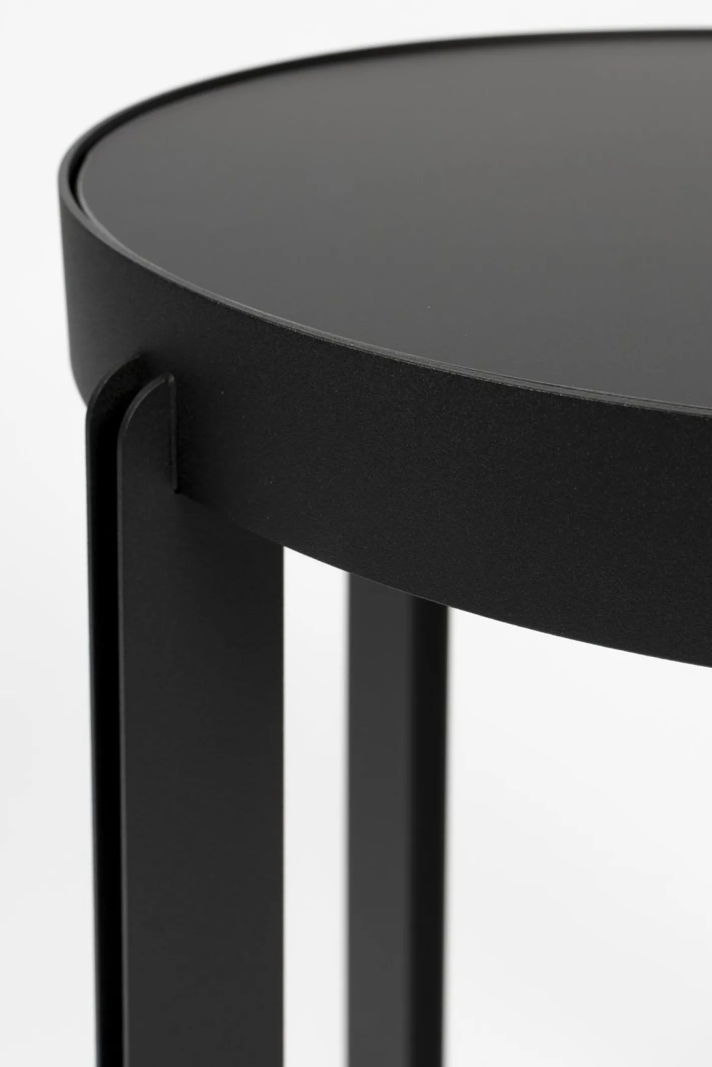Clearance Zuiver Centre S Bijzettafel Zwart