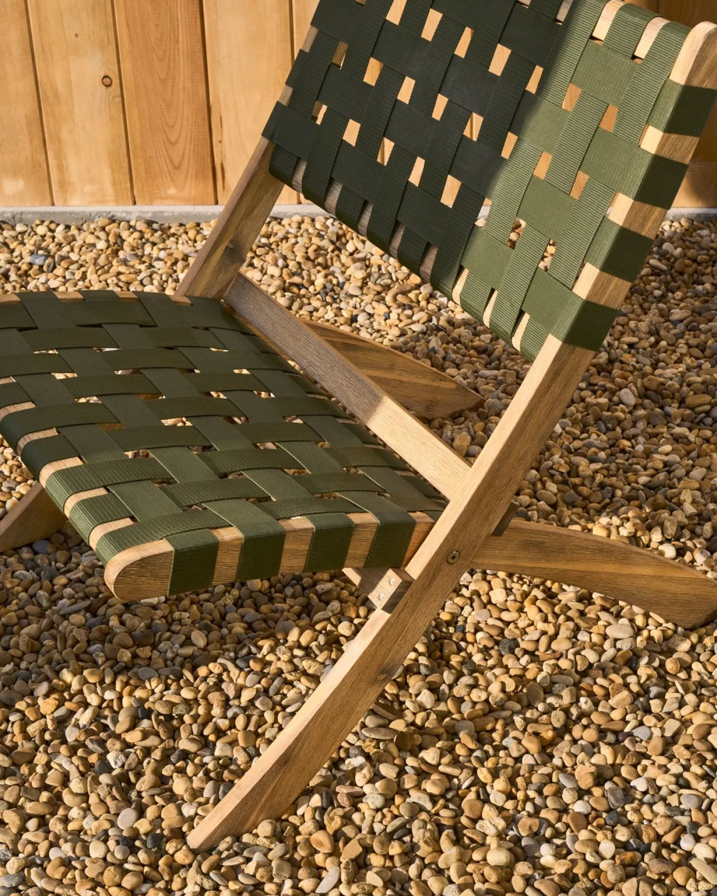 Hot Kave Home Chabeli Tuinstoel Groen, Naturel