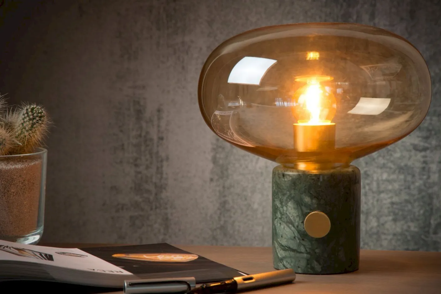 New Lucide Charlize Tafellamp Groen