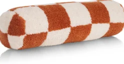 Clearance COCO maison Check Bolster Kussen Koper