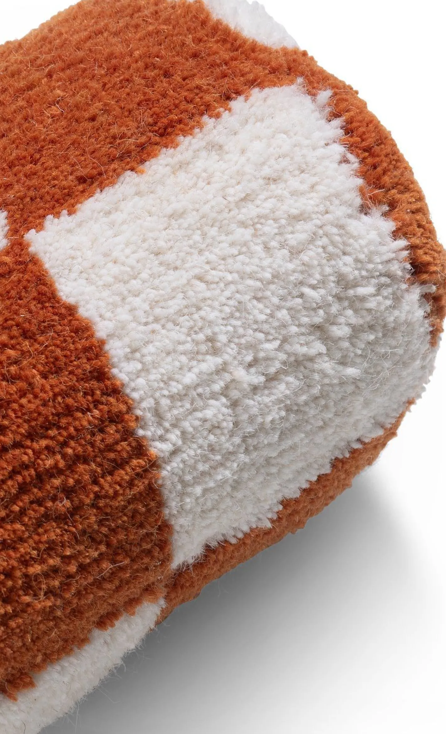 Clearance COCO maison Check Bolster Kussen Koper