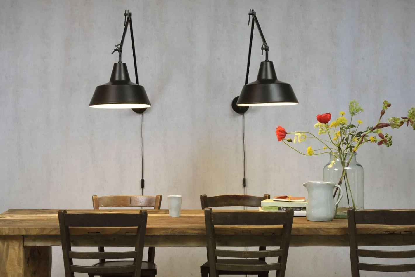 New It's about RoMi Chicago Wandlamp Zwart