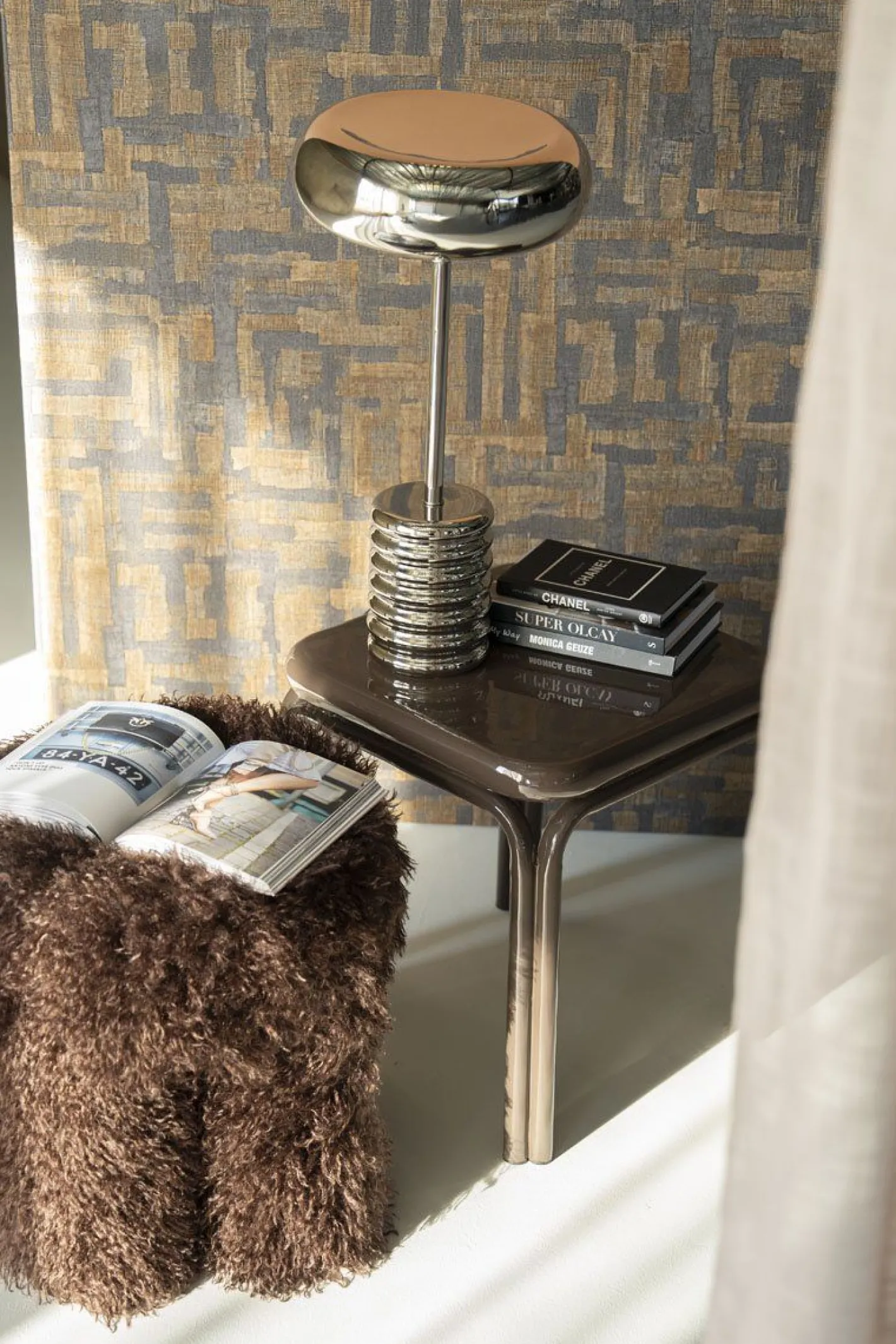 Outlet By Boo Chromeo Tafellamp Zilver