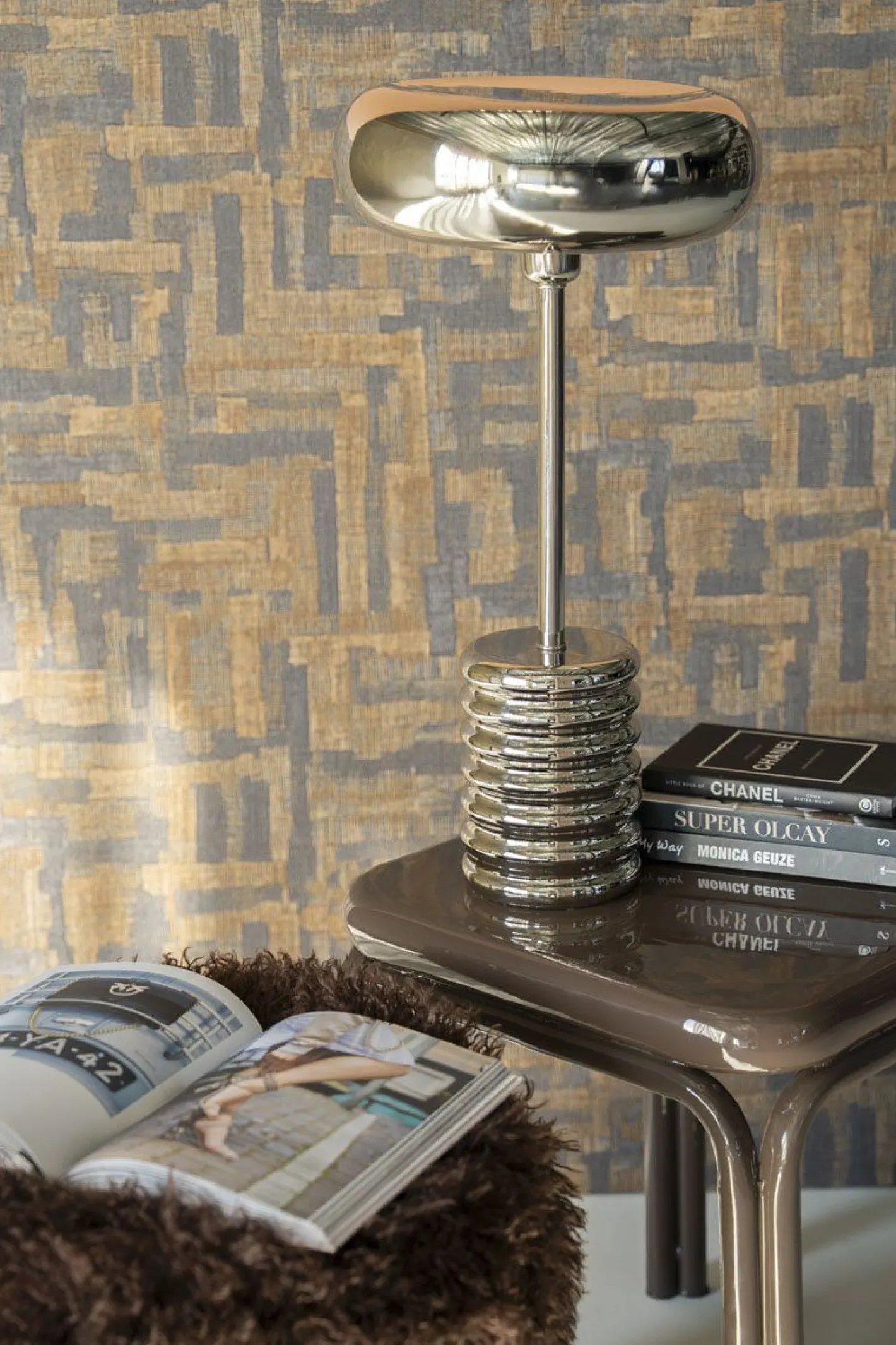 Outlet By Boo Chromeo Tafellamp Zilver