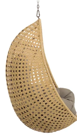 Hot Kave Home Cira Outdoor Hangstoel Naturel, Bruin