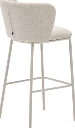 Best Kave Home Ciselia Hoog Barstoel Beige