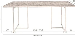 Dutchbone Class Eettafel Natural