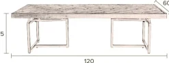 Clearance Dutchbone Class Salontafel Natural