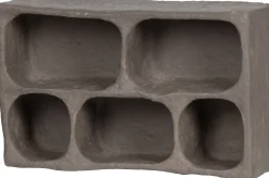 Clearance WOOOD Clay Wandkastje Grey