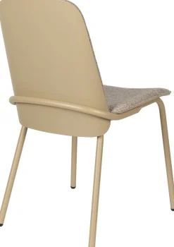 New Zuiver Clip (set van 2) Eetkamerstoel Beige