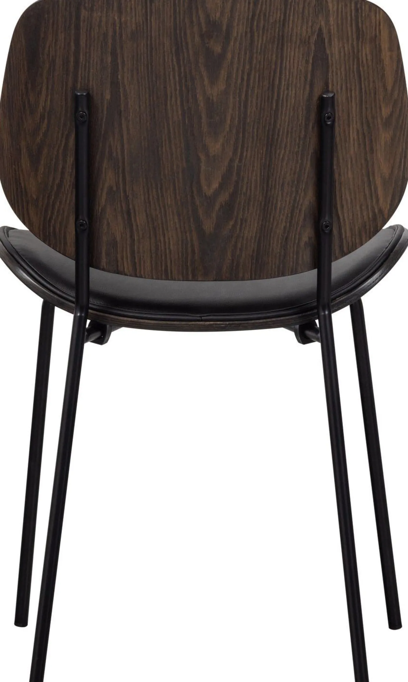 Clearance WOOOD Close In Eetkamerstoel Black