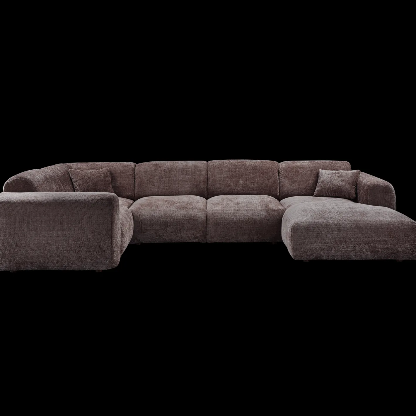 Best WOOOD Cloud U-bank Warm Brown