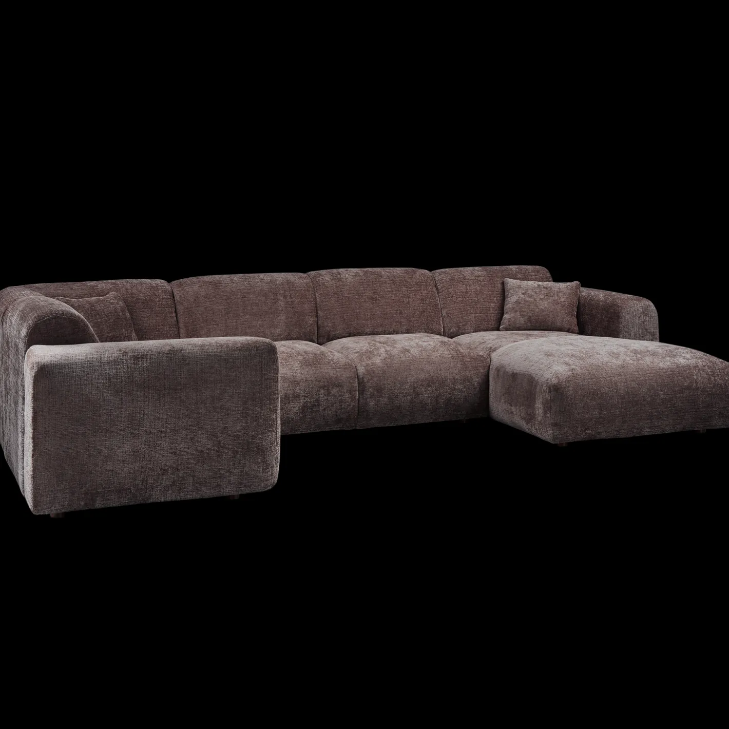 Best WOOOD Cloud U-bank Warm Brown