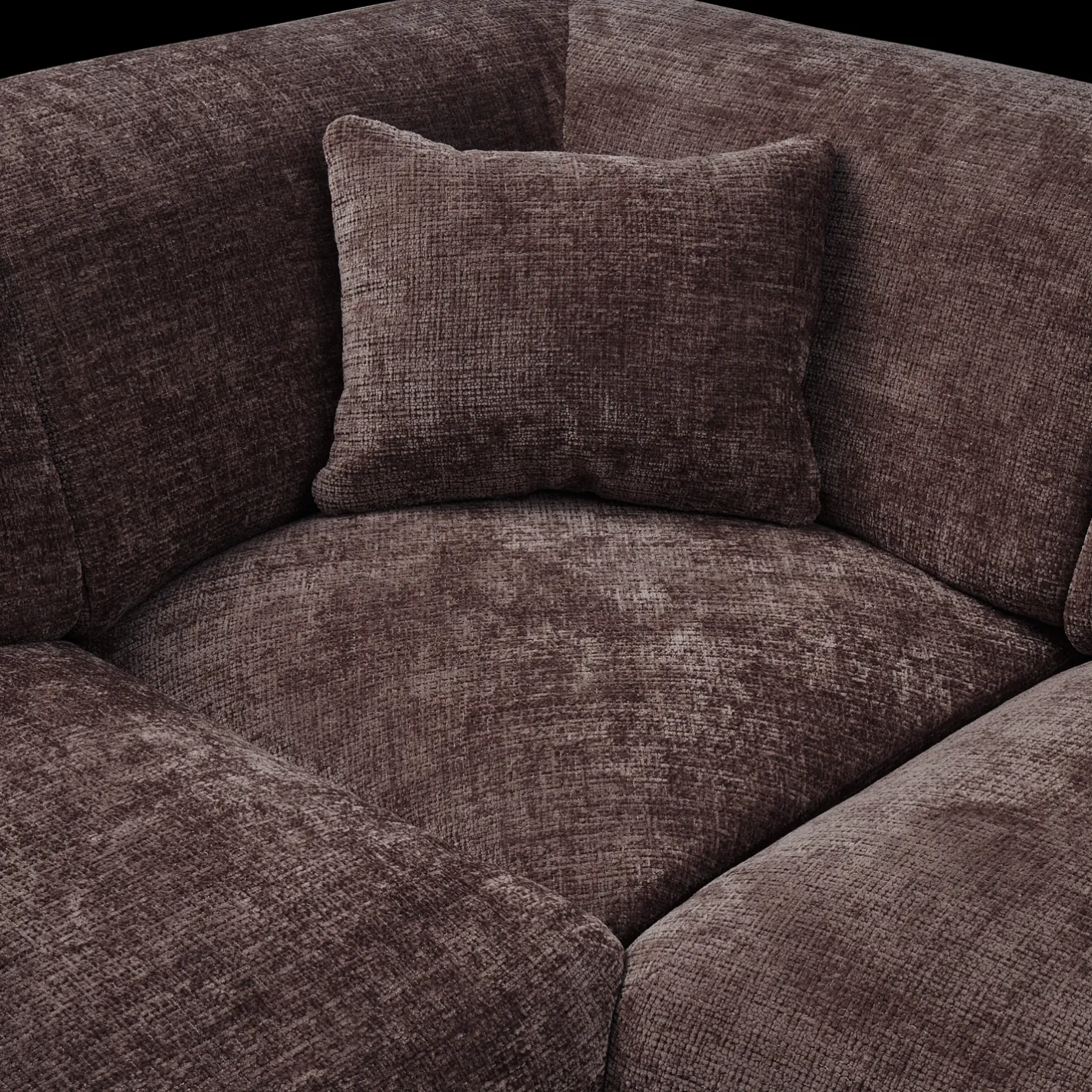 Best WOOOD Cloud U-bank Warm Brown