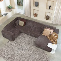 Best WOOOD Cloud U-bank Warm Brown