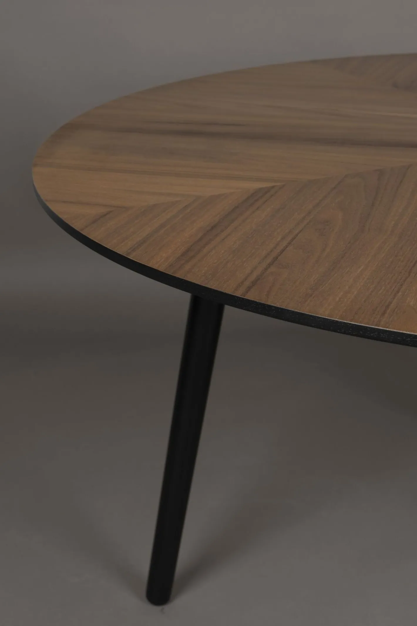 Hot Dutchbone Clover Rond Eettafel Bruin