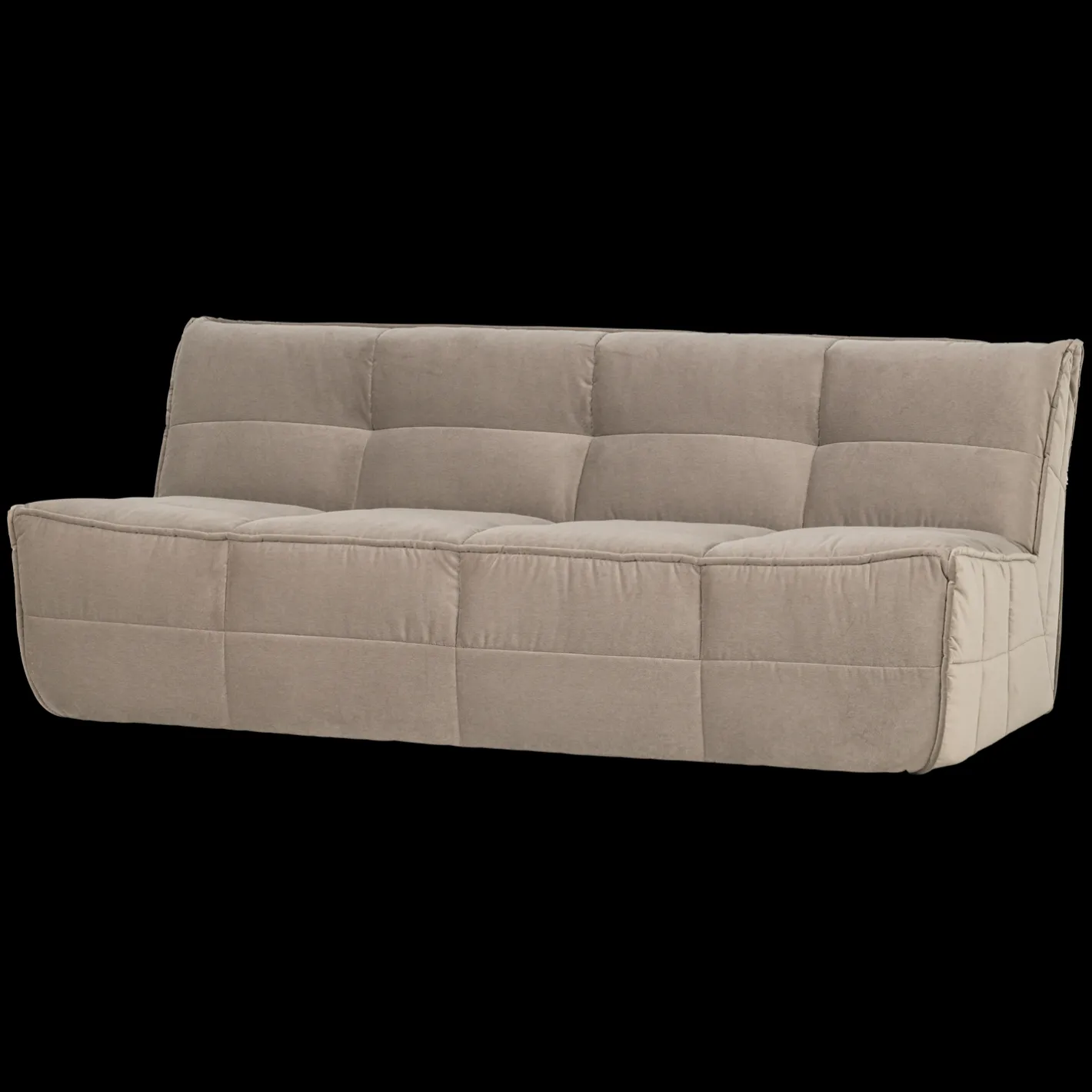 Hot vtwonen Cluster 3-Zitsbank Warm Taupe